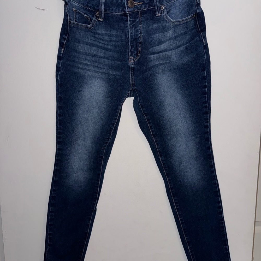 Time and Tru Women's Dark Blue Skinny Jeans